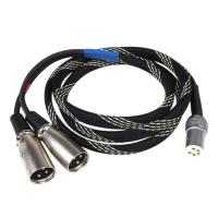 EAT Tonearm cable silver 1,85m кабель для проигрывателя с разъёмом 5-pin - 2XLR